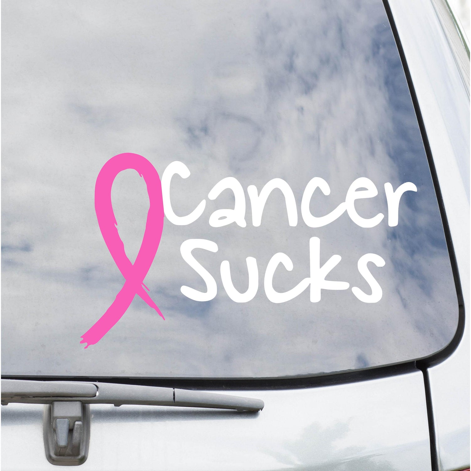 Cancer Sucks Decal-Infinity Beauty & Designs