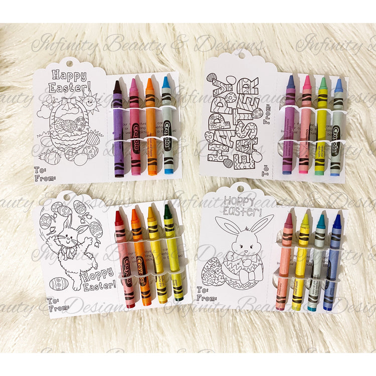 Easter Colouring Cards-Infinity Beauty & Designs