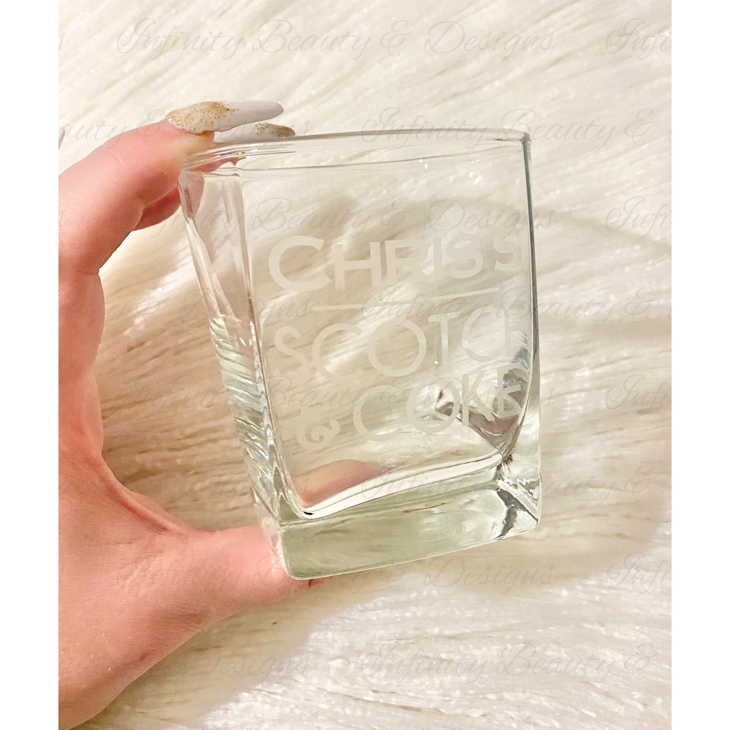 Etched Glasses-Infinity Beauty & Designs