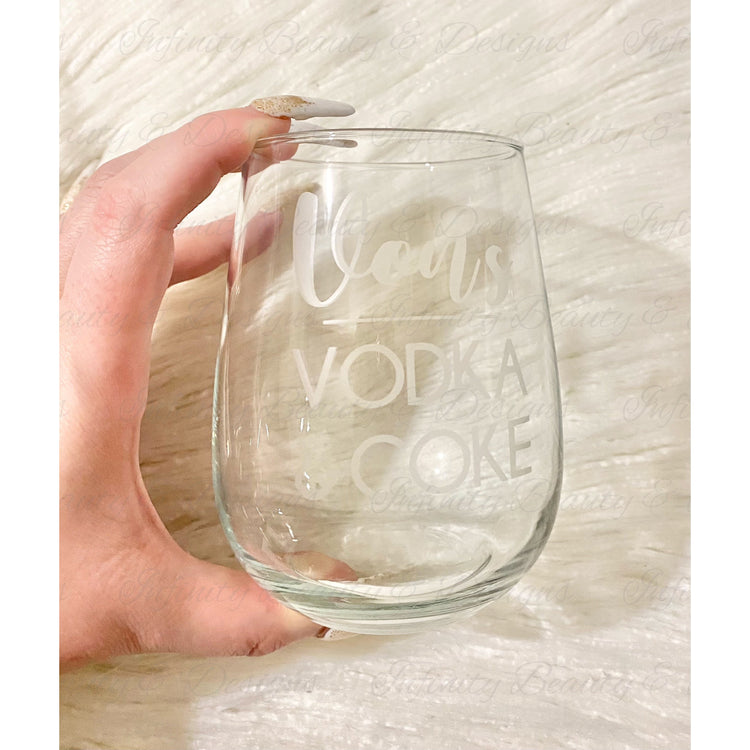 Etched Glasses-Infinity Beauty & Designs