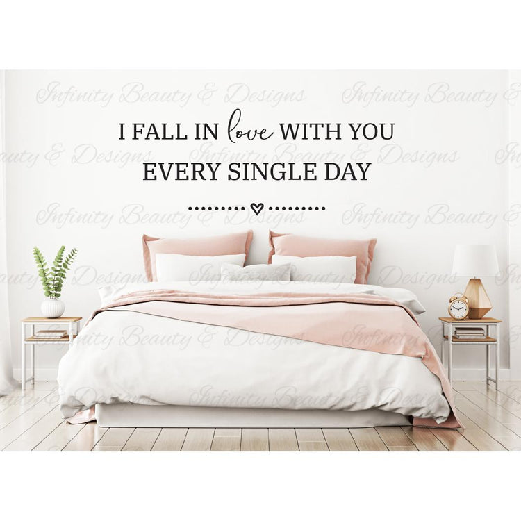 “Every Single Day” Wall Decal-Infinity Beauty & Designs