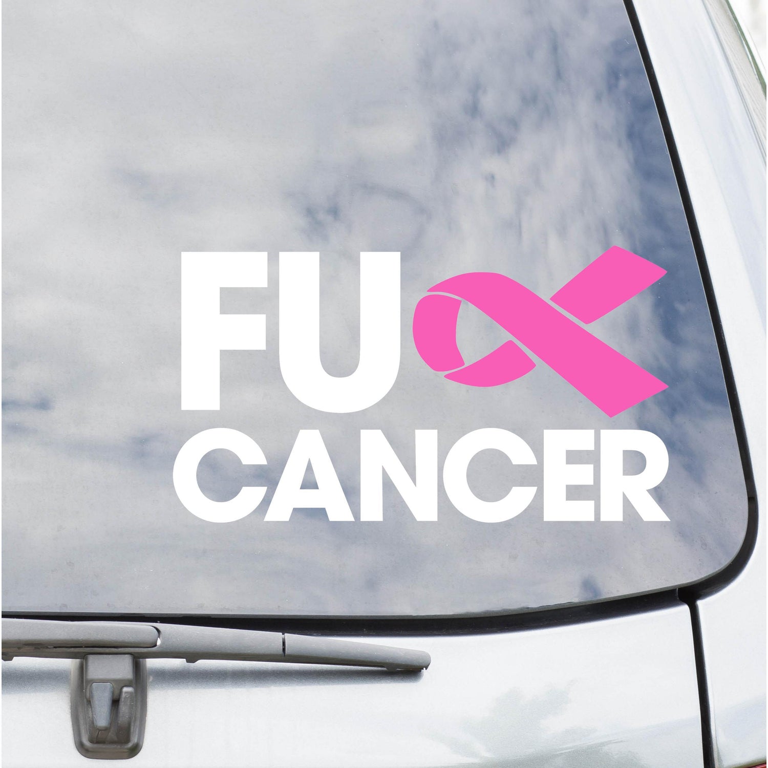 F*ck Cancer Decals - Assorted Styles-Infinity Beauty & Designs