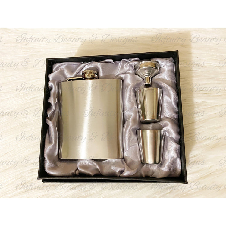 Flask Gift Set-Infinity Beauty & Designs