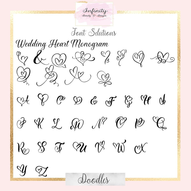 Guest Book with ribbon ties-Infinity Beauty & Designs