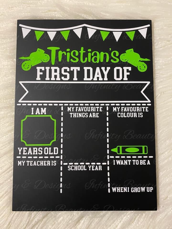 First Day Boards