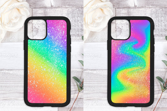 Neon Rainbow Phone Case - Assorted Designs