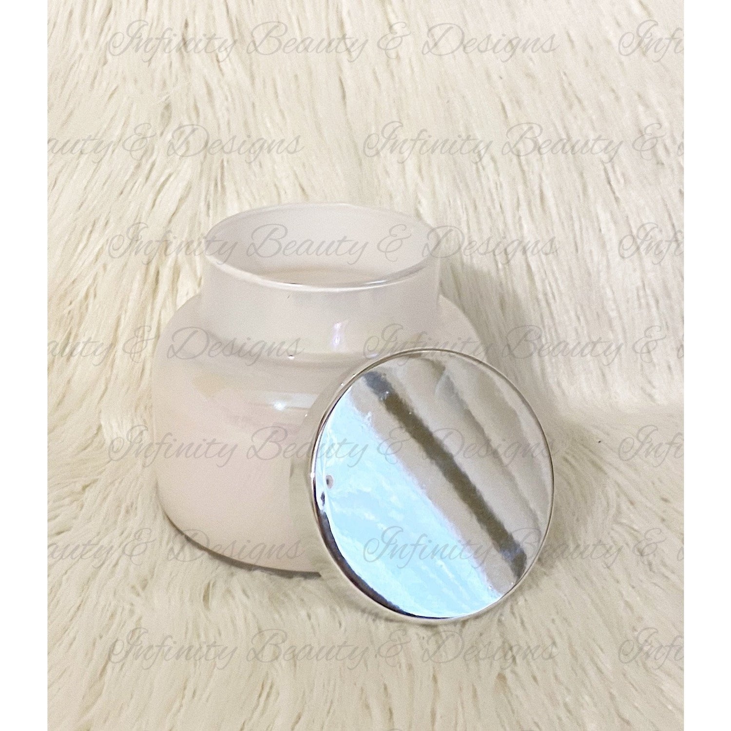 Iridescent Candle with Lid-Infinity Beauty & Designs