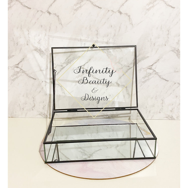 Large Mirrored Jewellery Box-Infinity Beauty & Designs