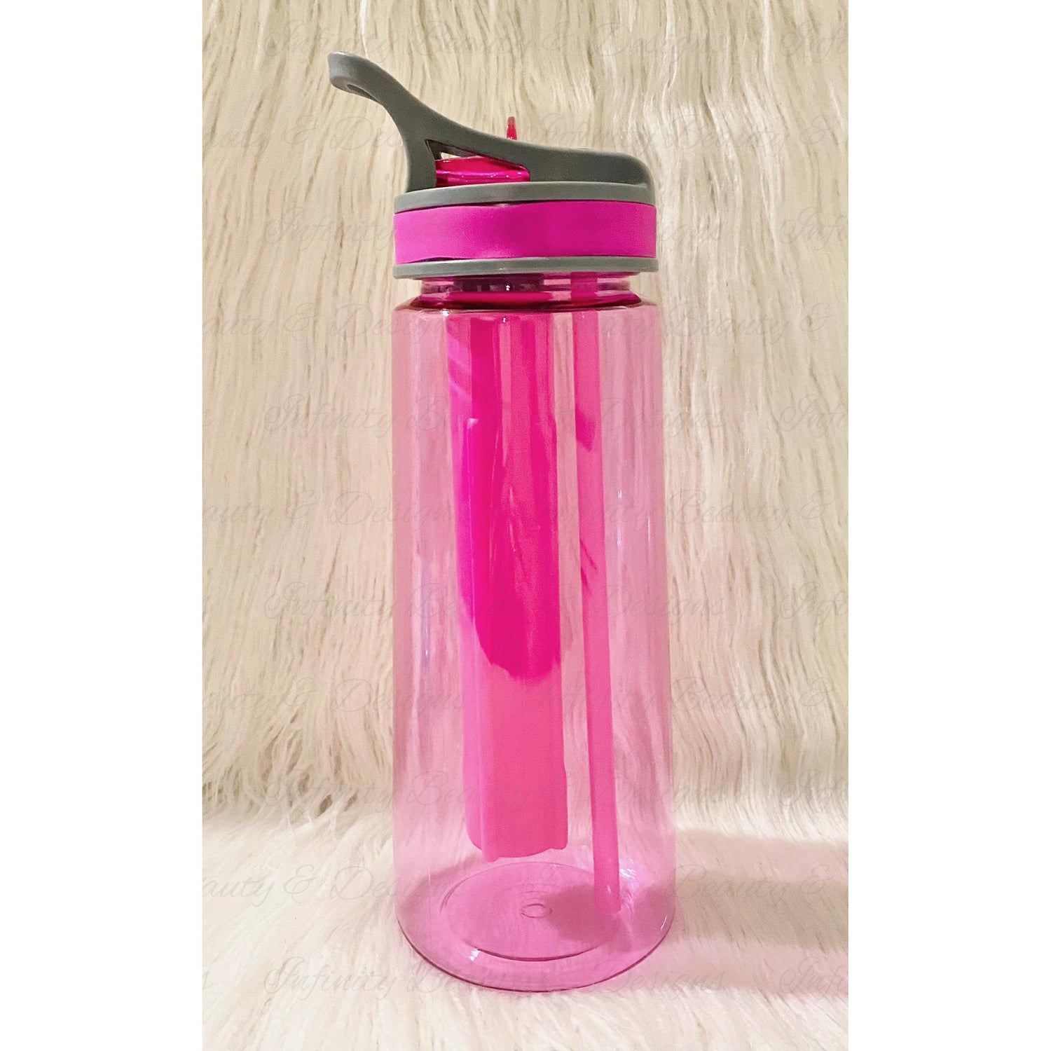 Personalised Water Bottle with Freeze Stick-Infinity Beauty & Designs