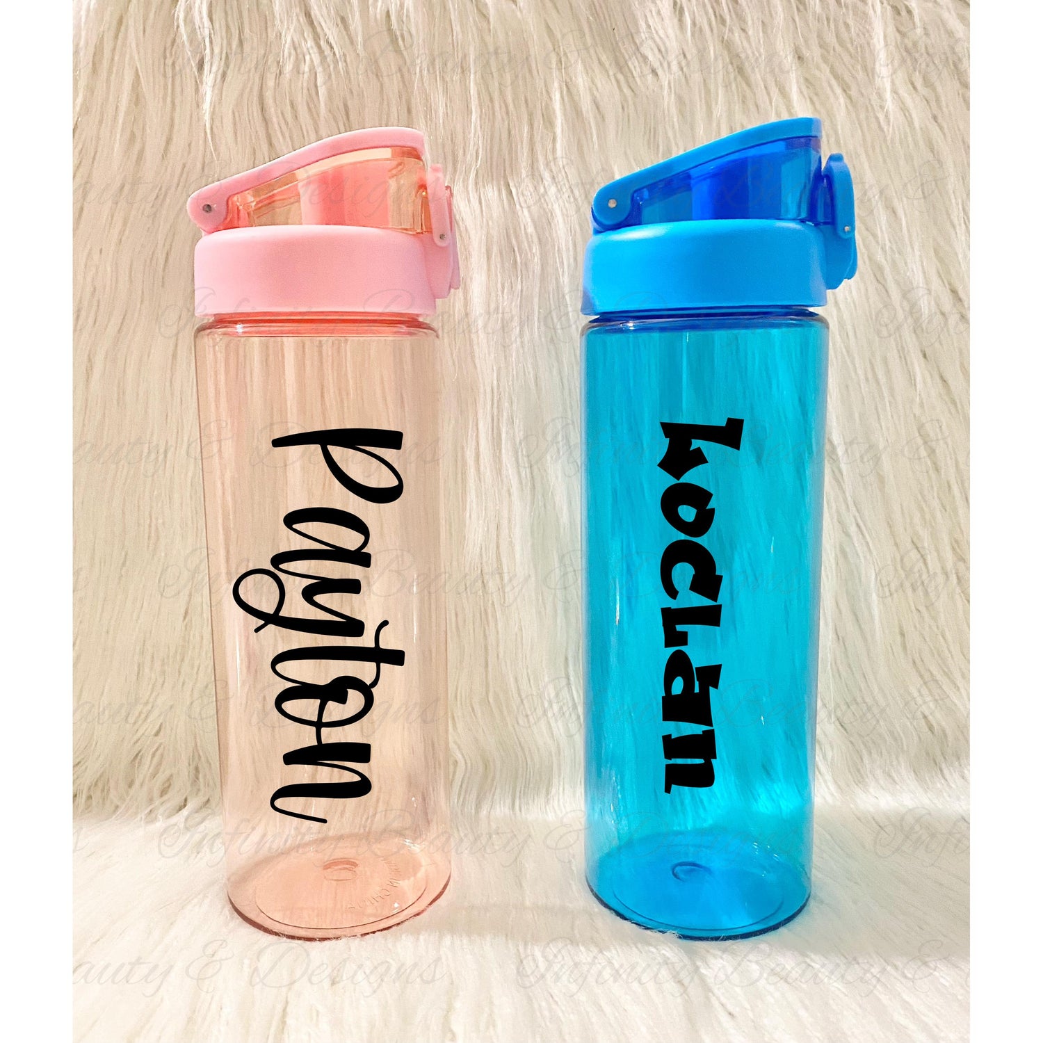 Personalised Water Bottle with Handle-Infinity Beauty & Designs